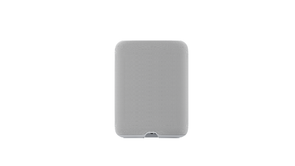 WiiM Home Sound Lite Smart Speaker with Hi-Res Audio, RoomFit™ & Multi-Room Playback - White