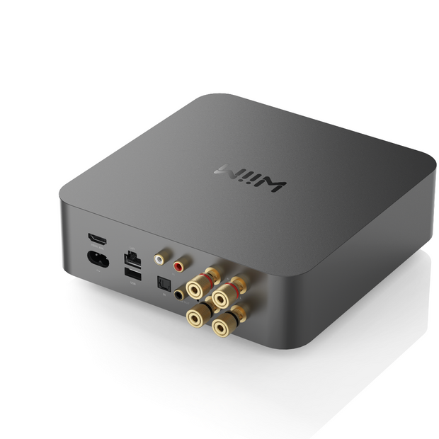 WiiM Amp Pro Wireless Streaming Amplifier - Space Grey