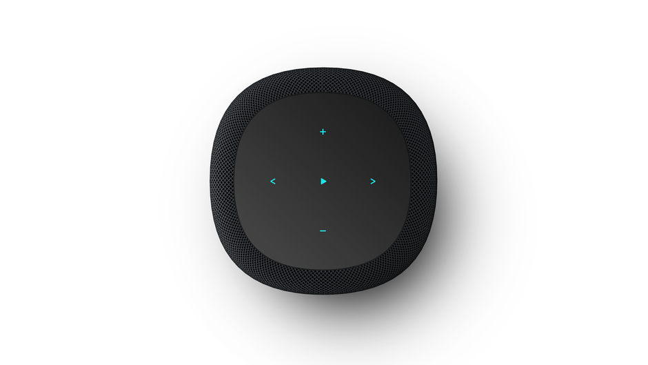 WiiM Home Smart Speaker with Hi-Res Audio, RoomFit™ & Multi-Room Streaming - Black