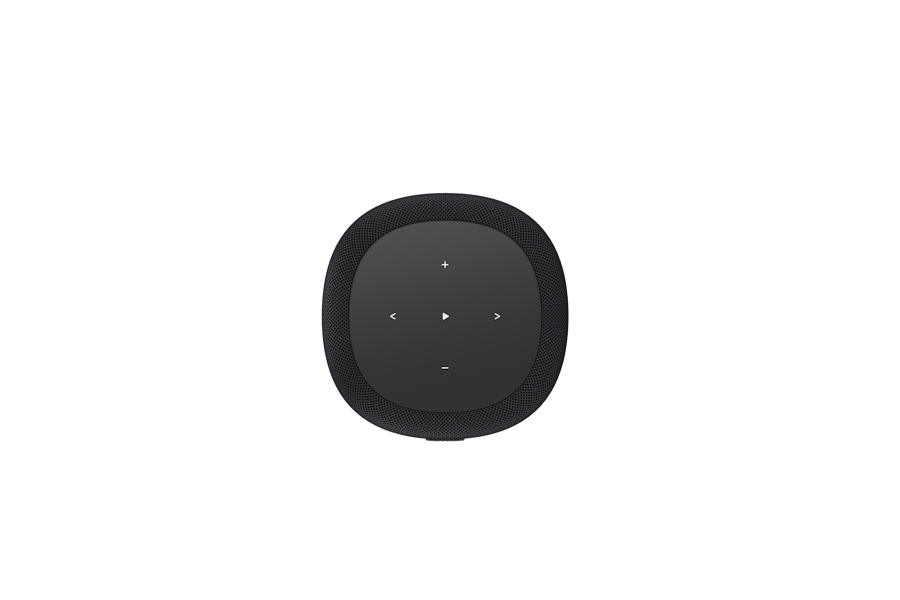 WiiM Home Sound Lite Smart Speaker with Hi-Res Audio, RoomFit™ & Multi-Room Playback - Black