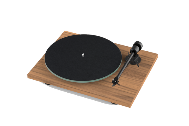 Pro-Ject T-Line T1 EVO Phono Turntable with Ortofon OM 10 Cartridge & Glass Platter