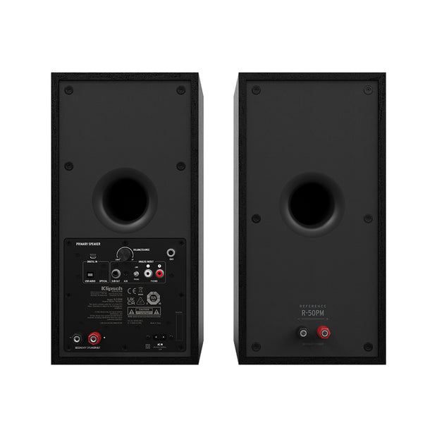 Klipsch Reference Series R-50PM Powered Bookshelf Speakers