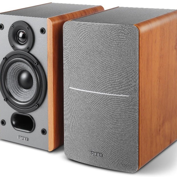 Edifier P12 Passive 2.0 Bookshelf Speaker Set - Brown