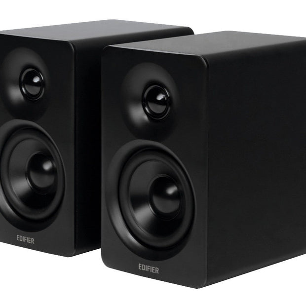 Edifier M60 2.0 Compact Desktop Hi-Res Bluetooth Speaker System - With Stands - Black