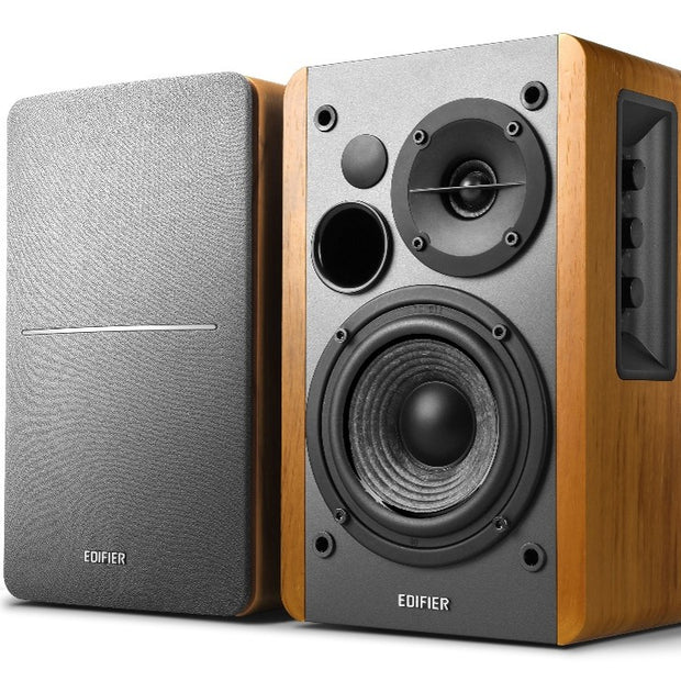 Edifier R1280T Active 2.0 Bookshelf Speaker Set - Brown