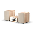 PURE Classic Stereo Mini with DAB+, FM, CD and Bluetooth 5.3 Cotton White/Oak