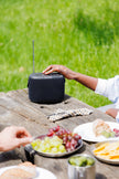 PURE Woodland Waterproof Outdoor Speaker with Bluetooth and FM/DAB+ Radio, Black