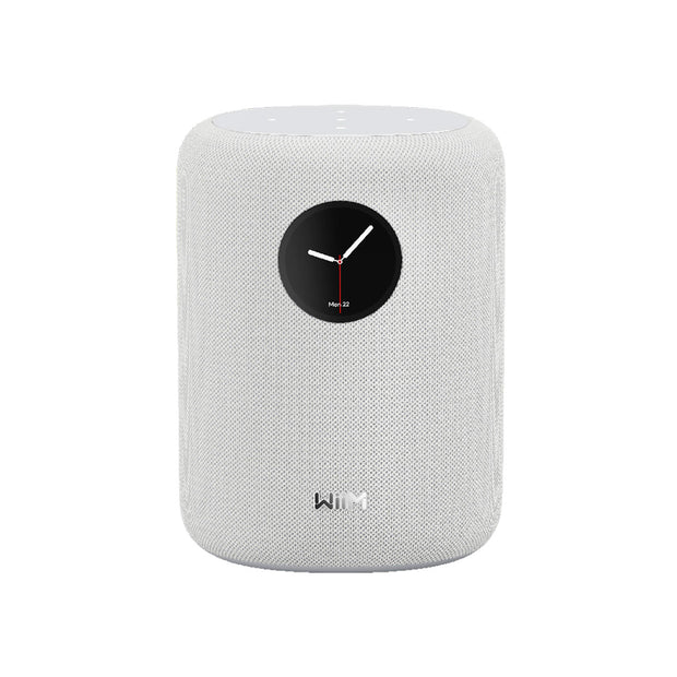 WiiM Home Smart Speaker with Hi-Res Audio, RoomFit™ & Multi-Room Streaming - White