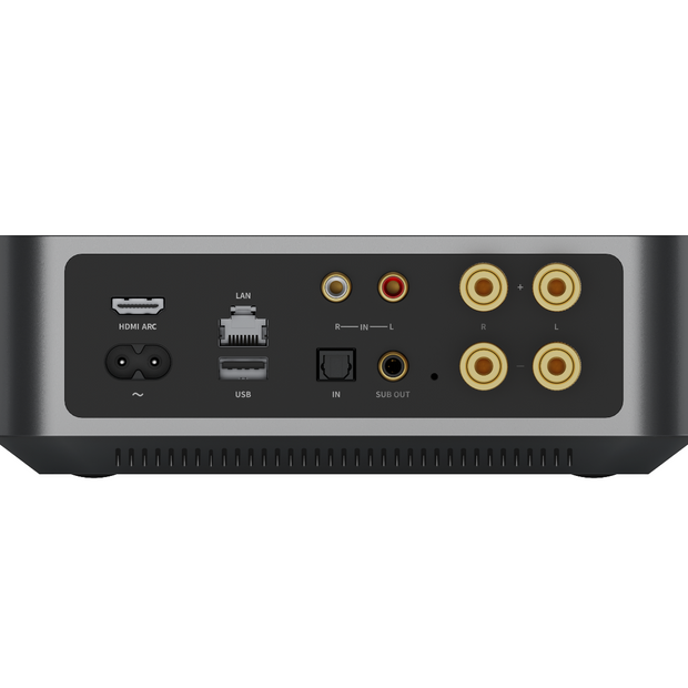WiiM Amp Wireless Streaming Amplifier - Silver