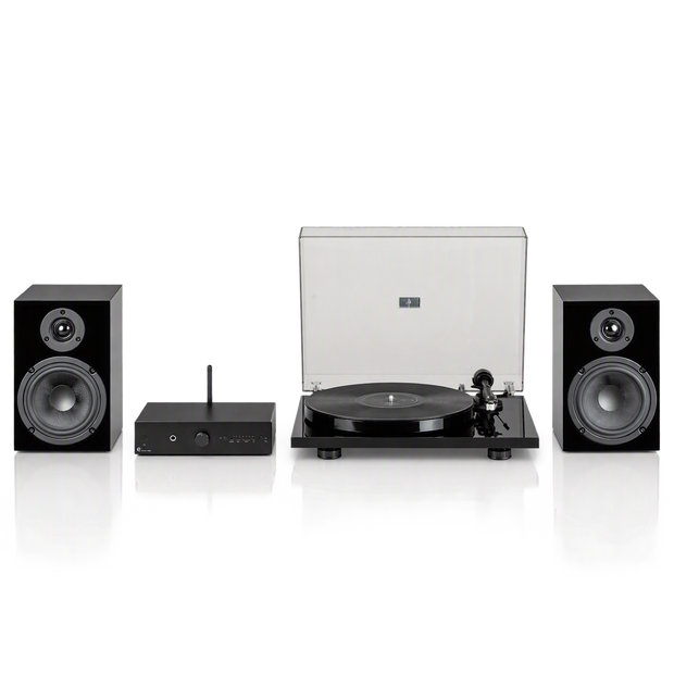 Pro-Ject Hi-Fi Sets Stereo Set E1 Complete Home Audio System - Black