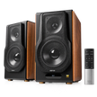 Edifier S3000MKII 2.0 Hi-Res Wireless Bluetooth Bookshelf Speaker Set - Brown