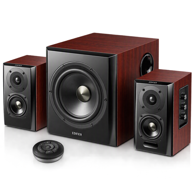 Edifier S350DB 2.1 Active Bluetooth Multimedia Speaker System - Brown