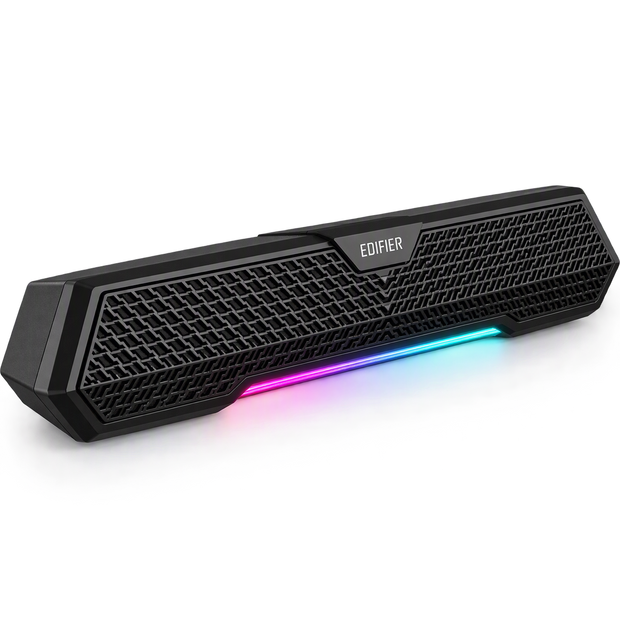 Edifier MG250 USB Powered Multimedia Bluetooth Soundbar With RGB Lighting - Black