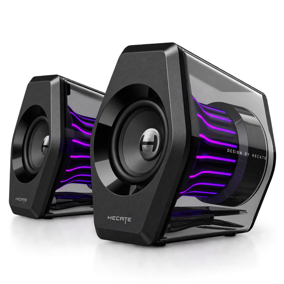 Edifier G2000 PRO 2.0 Bluetooth Gaming Speakers With RGB Lighting - Black