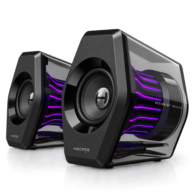 Edifier G2000 PRO 2.0 Bluetooth Gaming Speakers With RGB Lighting - Black