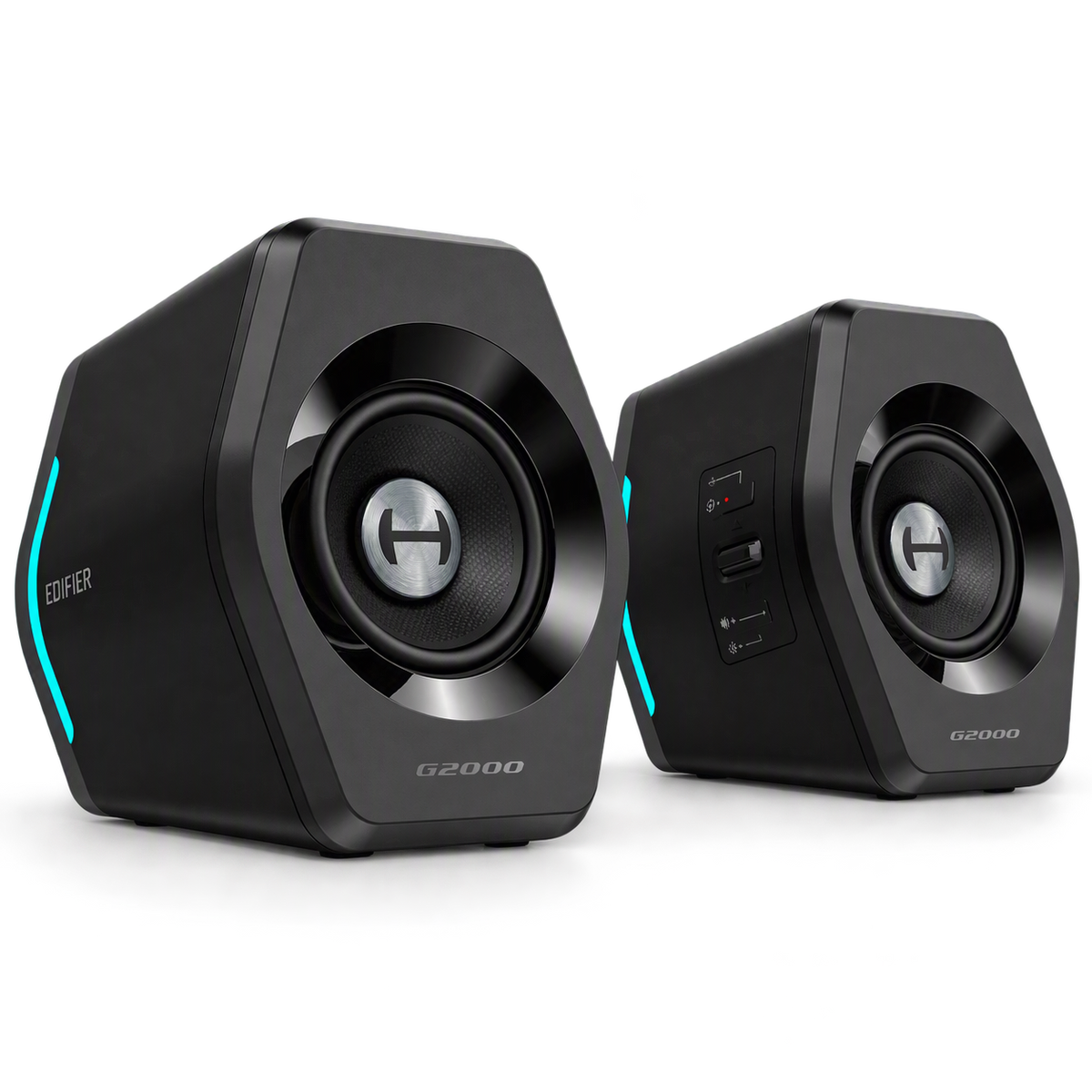 Edifier G2000 2.0 Bluetooth Gaming Speakers With RGB Lighting - Black