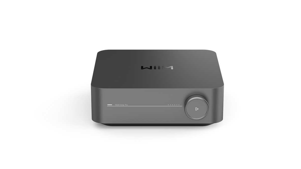 WiiM Amp Pro Wireless Streaming Amplifier - Space Grey
