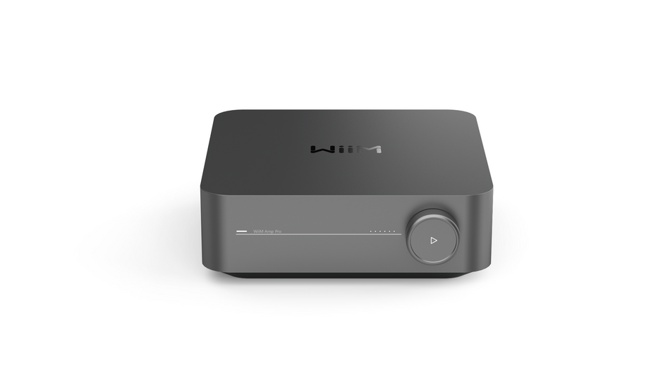 WiiM Amp Pro Wireless Streaming Amplifier - Space Grey