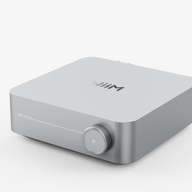 WiiM Amp Wireless Streaming Amplifier - Silver